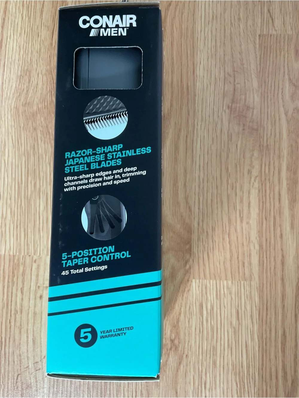 Conair Men Custom Cut Corded Clipper - Black